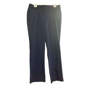 Rafaella Women’s‎ Soft Crepe Modern Fit Dress Pants Navy Blue Size 10